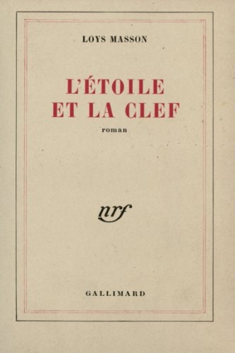 L'ETOILE ET LA CLEF, de Loys Masson | portada del libro