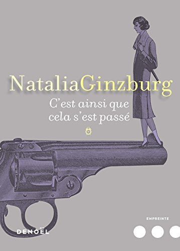 C'EST AINSI QUE CELA S'EST PASSE, de Natalia Ginzburg | portada del libro