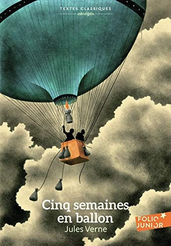 CINQ SEMAINES EN BALLON, de Jules Verne | portada del libro