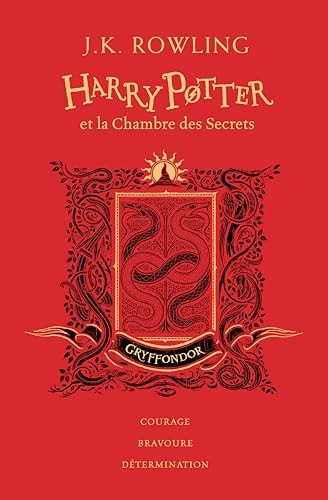 HARRY POTTER ET LA CHAMBRE DES SECRETS EDITION GRYFFONDOR, de J. K. Rowling | portada del libro