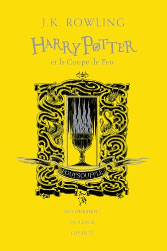 HARRY POTTER ET LA COUPE DE FEU EDITION POUFSOUFFLE, de J.K. Rowling | portada del libro