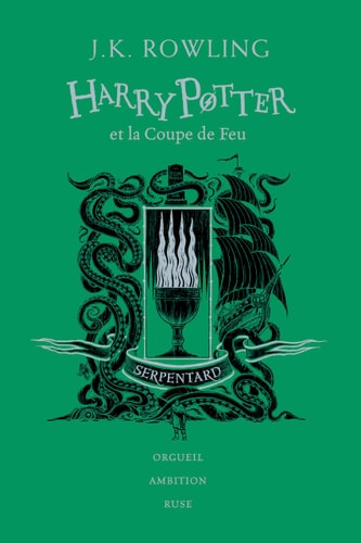 HARRY POTTER ET LA COUPE DE FEU EDITION SERPENTARD, de J.K. Rowling | portada del libro