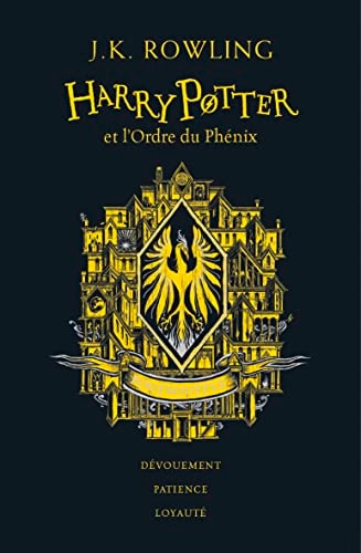 HARRY POTTER ET L'ORDRE DU PHENIX EDITION POUFSOUFFLE, de J. K. Rowling | portada del libro