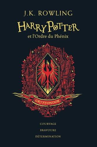 HARRY POTTER ET L'ORDRE DU PHENIX EDITION GRYFFONDOR, de J. K. Rowling | portada del libro