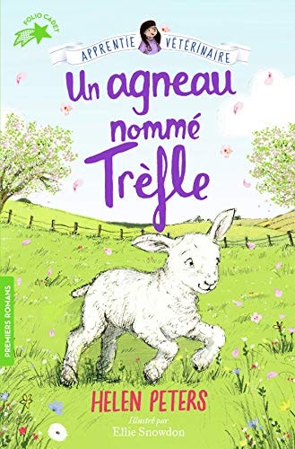 JASMINE L'APPRENTIE VETERINAIRE 4 UN AGNEAU NOMME TREFLE, de Helen Peters (Écrivaine d'histoires pour enfants) | portada del 