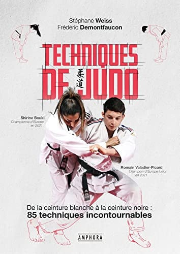 TECHNIQUES DE JUDO, de DEMONTFAUCON FR | portada del libro