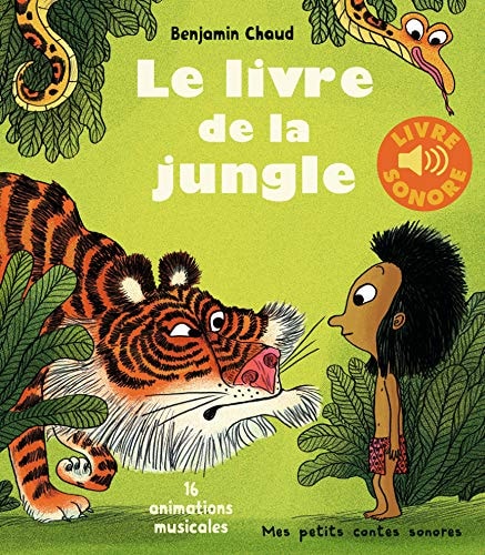 LE LIVRE DE LA JUNGLE, de Rudyard Kipling | portada del libro