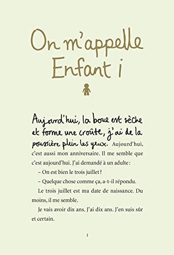 ON M'APPELLE ENFANT I, de Steve Tasane | portada del libro