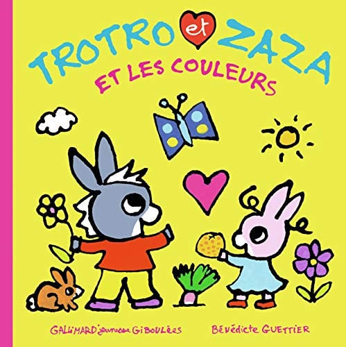 TROTRO ET ZAZA ET LES COULEURS, de GUETTIER | portada del libro