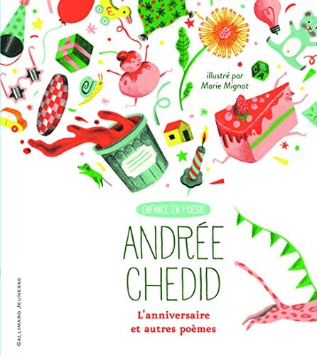 L'ANNIVERSAIRE ET AUTRES POEMES, de Andrée Chedid | portada del libro