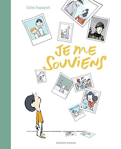 JE ME SOUVIENS, de Gilles Rapaport | portada del libro