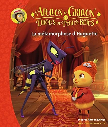 LA METAMORPHOSE D'HUGUETTE, de Antoon Krings | portada del libro