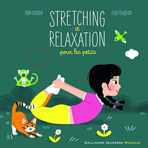 STRETCHING ET RELAXATION POUR LES PETITS LIVRE-CD, de Rida Ouerghi | portada del libro