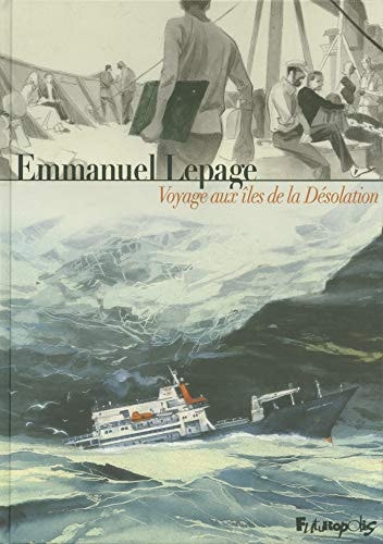 OYAGE AUX ILES DE LA DES, de Emmanuel Lepage | portada del libro