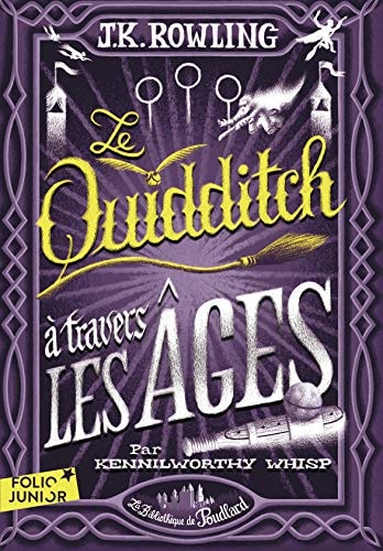 LE QUIDDITCH A TRAVERS LES AGES, de J.K. Rowling | portada del libro