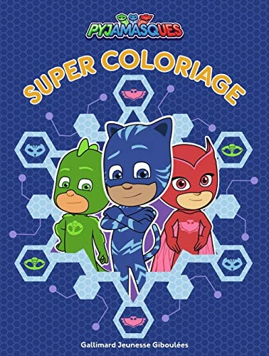 SUPER COLORIAGE PYJAMASQUES, de Romuald | portada del libro