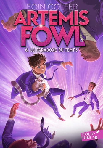 ARTEMIS FOWL 6 LE PARADOXE DU TEMPS, de Eoin Colfer | portada del libro