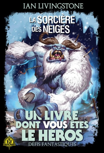 LA SORCIERE DES NEIGES, de Ian Livingstone | portada del libro