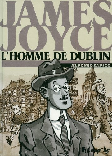 AMES JOYCE, L HOMME DE DU, de Alfonso Zapico | portada del libro