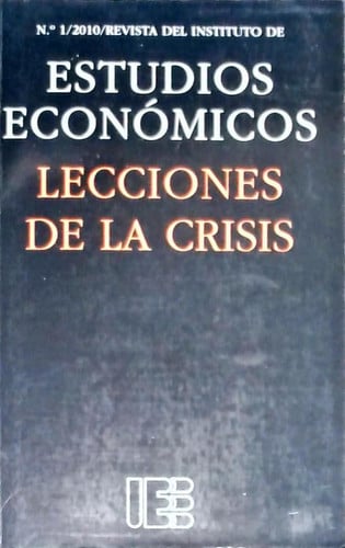 LECCIONES DE LA CRISIS, de AA.VV. | portada del libro