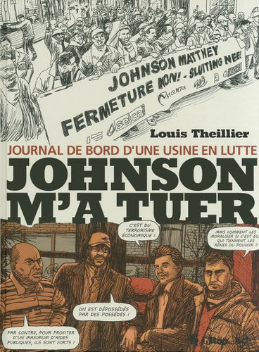 OHNSON M A TUER, de Louis Theillier | portada del libro