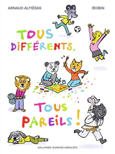 TOUS DIFFERENTS TOUS PAREILS, de ALMERAS | portada del libro
