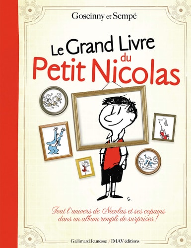 LE GRAND LIVRE DU PETIT NICOLAS, de René Goscinny | portada del libro