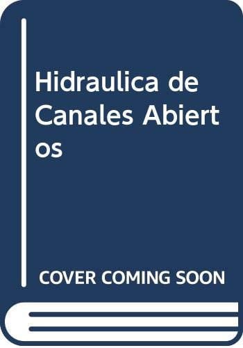 HIDROLOGIA CANALES ABIERTOS CHOW, de CHOW | portada del libro