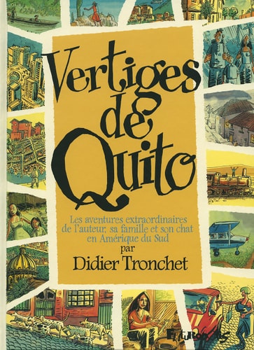 ERTIGES DE QUITO, de Didier Tronchet | portada del libro