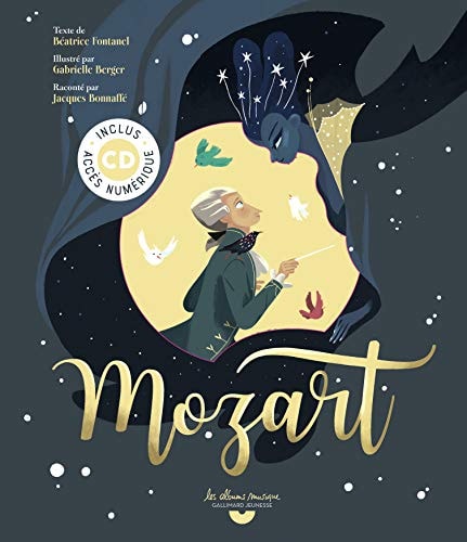 MOZART LIVRE CD, de Béatrice Fontanel | portada del libro