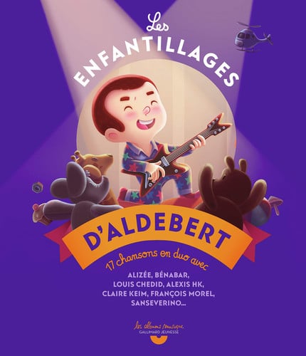 LES ENFANTILLAGES D'ALDEBERT LIVRE-CD, de ALDEBERT | portada del libro