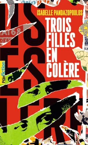 TROIS FILLES EN COLERE, de Isabelle Pandazopoulos | portada del libro