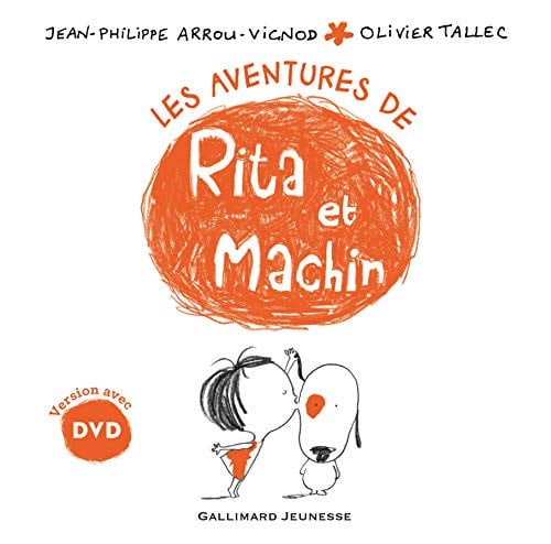 COMPILATION RITA ET MACHIN LIVRE-DVD, de ARROU-VIGNOD | portada del libro