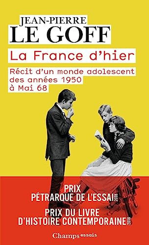 RANCE D HIER, de JEAN PIERRE LE GOLFF | portada del libro