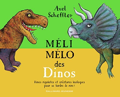 MELI-MELO DES DINOS, de Axel Scheffler | portada del libro