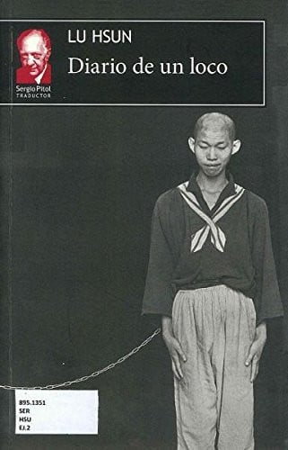 DIARIO DE UN LOCO, de LU HSUN | portada del libro