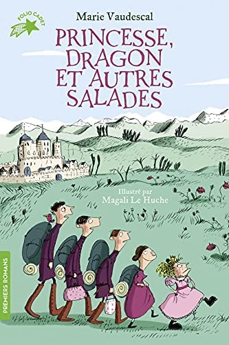 PRINCESSE DRAGON ET AUTRES SALADES, de Marie Vaudescal | portada del libro