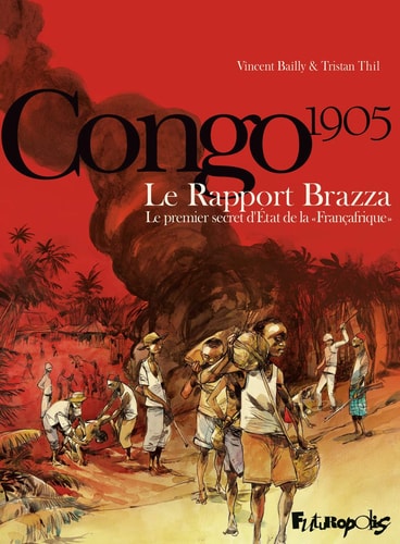 Le rapport Brazza, de Tristan Thil | portada del libro