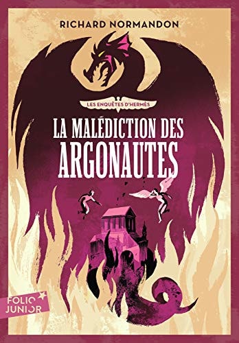 LES ENQUETES D'HERMES 3 LA MALEDICTION DES ARGONAUTES, de RICHARD NORMANDON | portada del libro