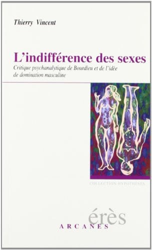 L INDIFFERENCE DES SEXES, de VINCENT THIERRY | portada del libro