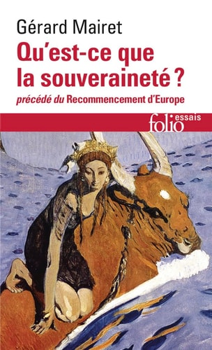 QU EST CE QUE LA SOUVERAINE, de Gérard Mairet | portada del libro