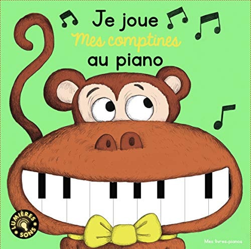 JE JOUE MES COMPTINES AU PIANO, de Clavelet | portada del libro