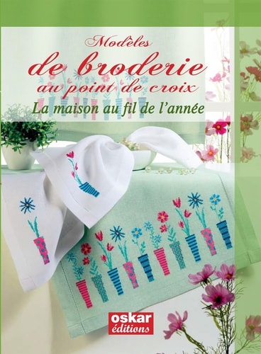 MODELES DE BRODERIE AU POINT DE CROIX 1, de Collectif | portada del libro
