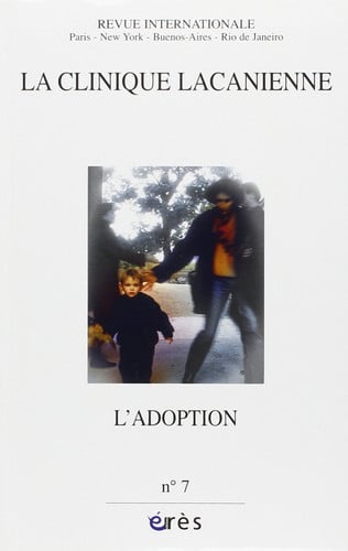 CLINIQUE LACANIENNE 07 L'ADOPTION, de COLLECTIF | portada del libro