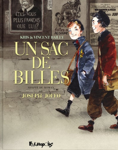 Un sac de billes, de Kris | portada del libro