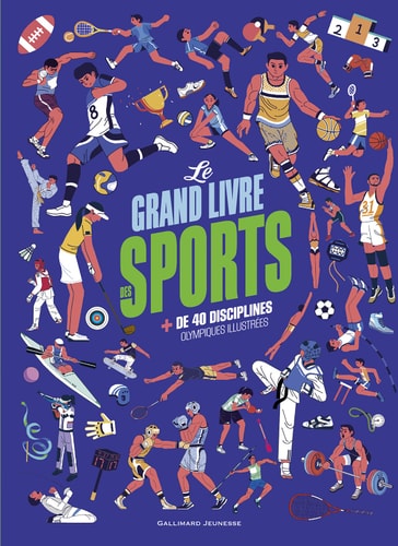 LE GRAND LIVRE DES SPORTS, de Liang Lina | portada del libro