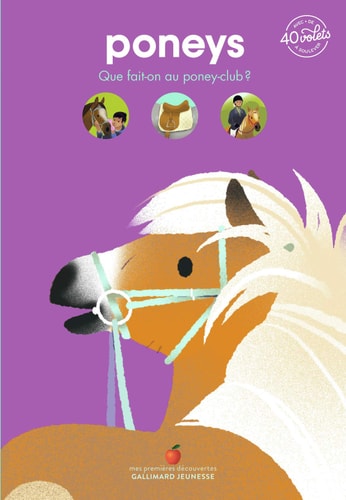 PONEYS, de Anne-Sophie Baumann | portada del libro