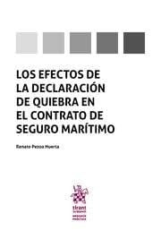 LOS EFECTOS DE LA DECLARACION DE QUIEBRA EN EL CONTRATO DE S, de PEZOA HUERTA | portada del libro