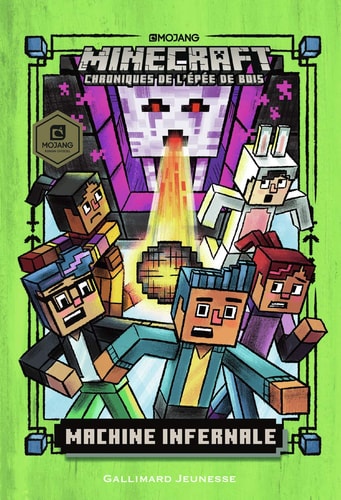 CHRONIQUES DE L'EPEE DE BOIS 4 MACHINE INFERNALE ROMAN MINEC, de Nick Eliopulos | portada del libro