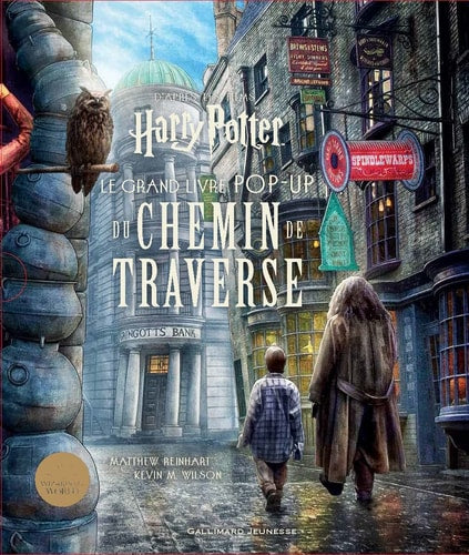 HARRY POTTER LE GRAND LIVRE POP-UP DU CHEMIN DE TRAVERSE, de Matthew Reinhart | portada del libro